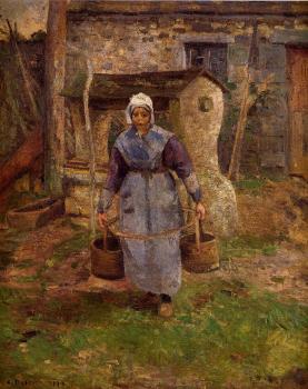 Camille Pissarro : Mother Presle, Montfoucault
